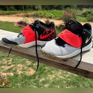 Kids Athletic Shoes with hot pink and Black Accents